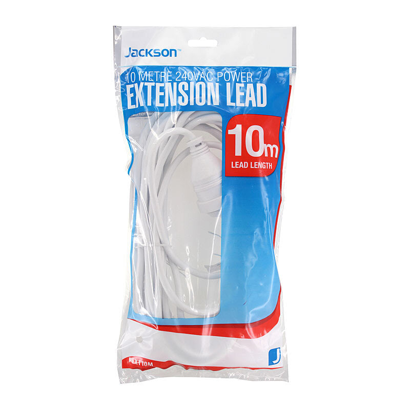 Jackson Ext Lead 10m White