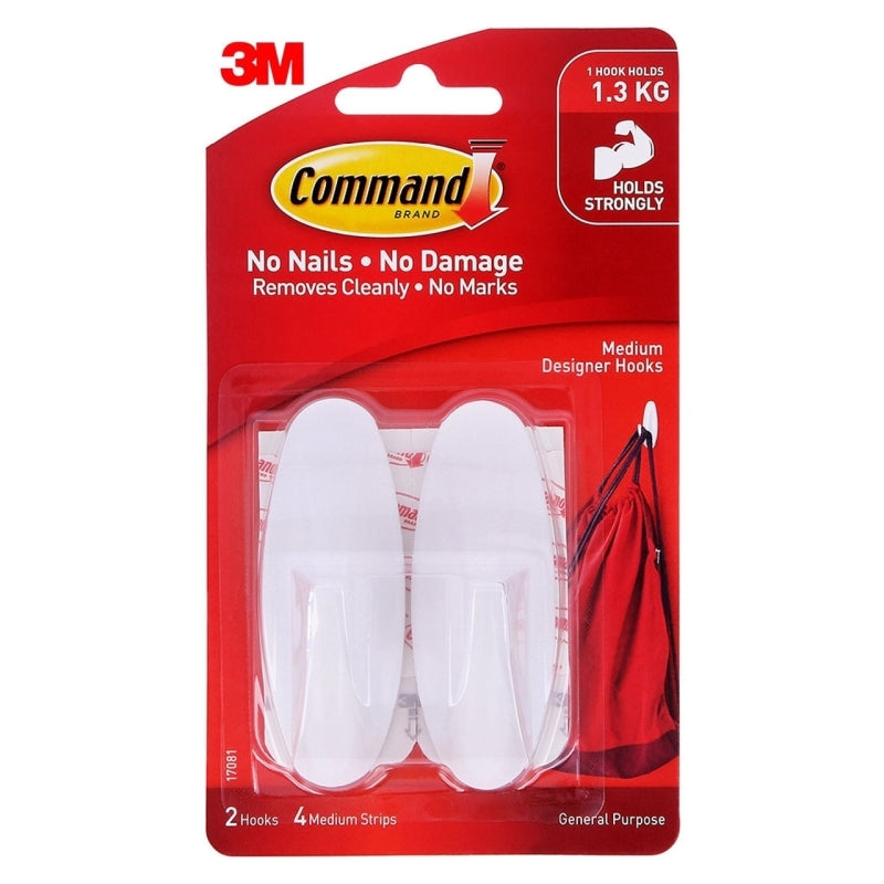Command Med Hook17081 Pk2 Bag6