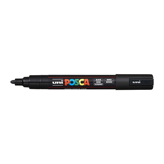 Posca PC-5M Med Blt Paint Blk