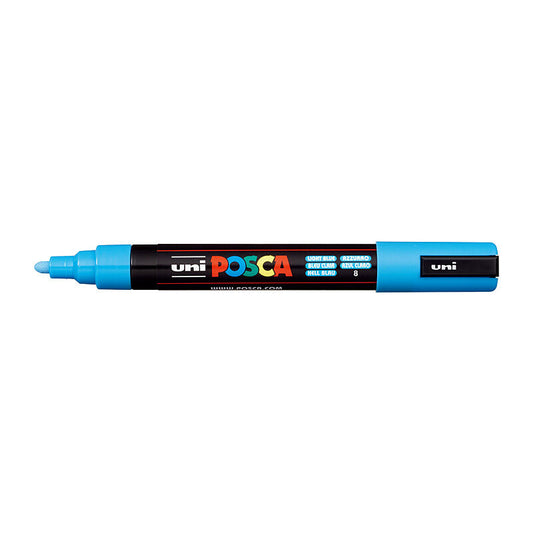 Posca PC-5M Med Blt  Light Blu