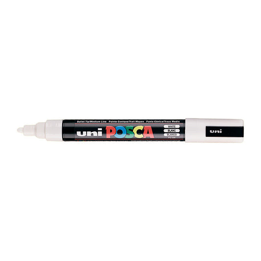 Posca PC-5M Med Blt Paint Wht